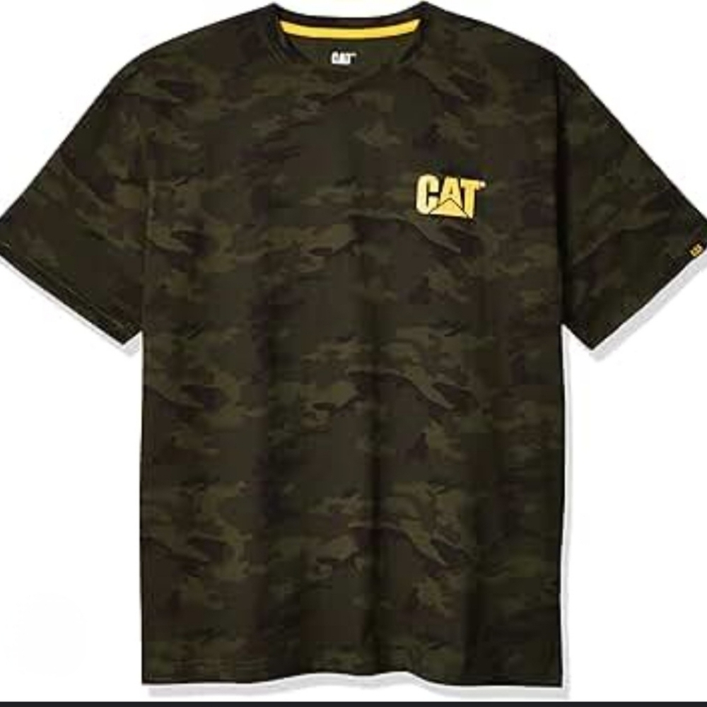 Men's Shirt Cat Xl Cotton  New With Tags